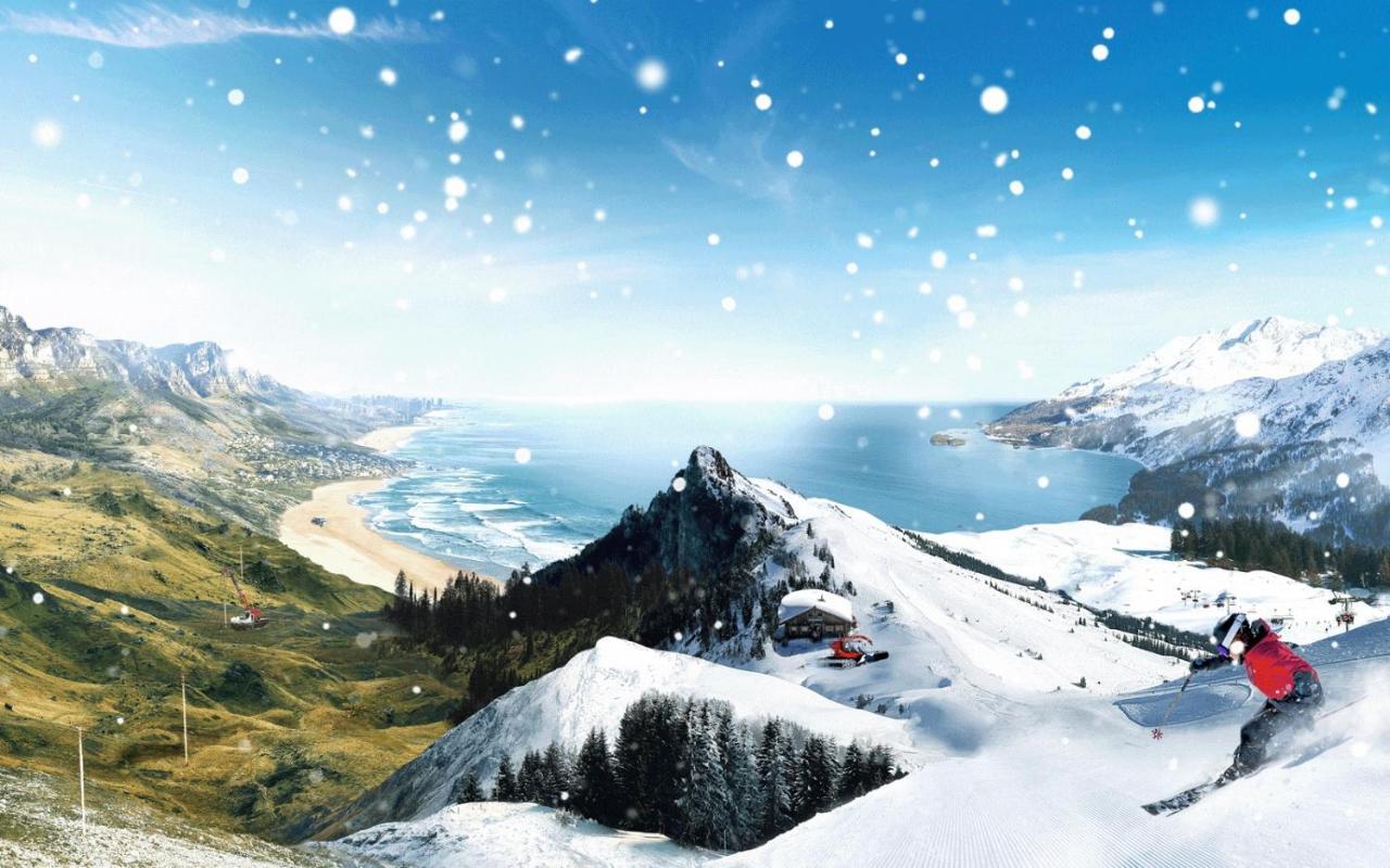 Le Coin Tranquille Appartement La Plagne Buitenkant foto